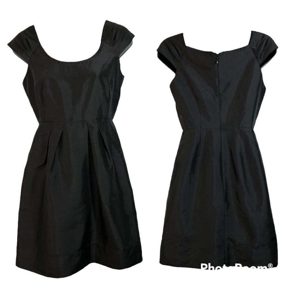 Black 2P Banana Republic Midi Dress